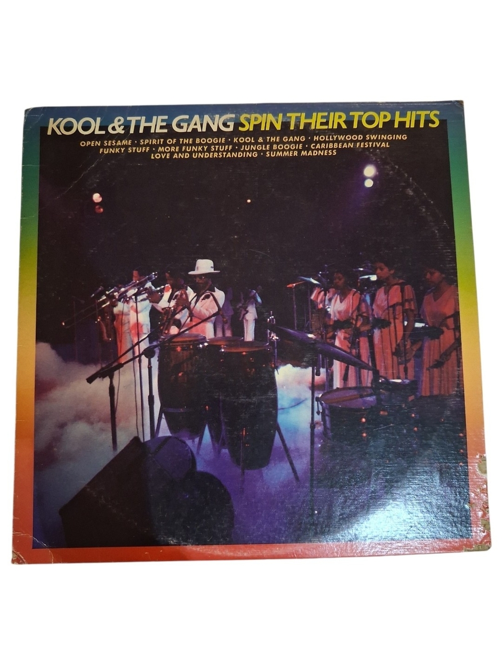 Kool & The Gang Spin Their Top Hits Vynil Record